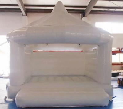 5x6m Beautiful Inflatable White Jumper with Roof