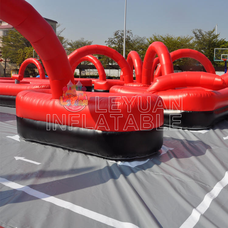 inflatable go kart track