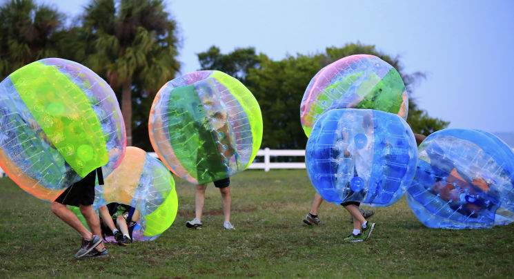 Inflatable Buddy Bumper Balls