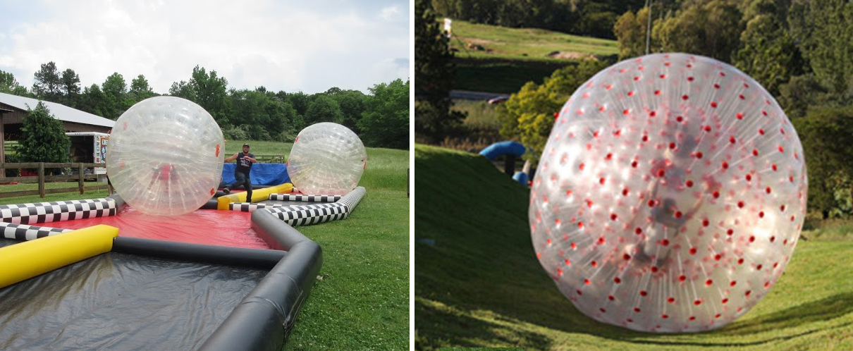 Inflatable Zorb ball