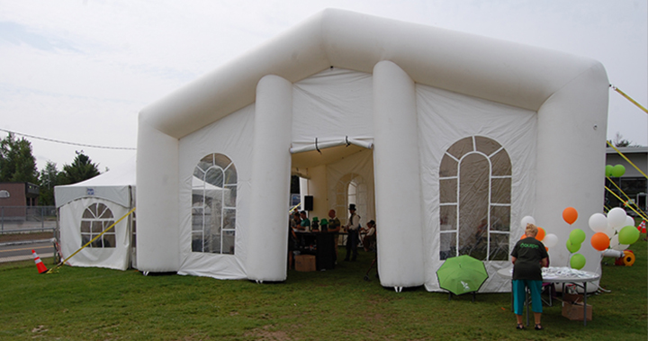 inflatable party tent