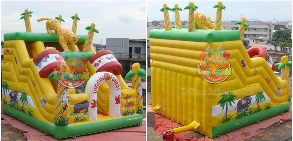 Virgin Forest Inflatable Slide