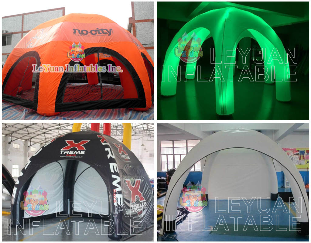 inflatable spider tents