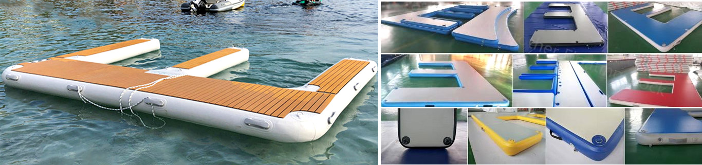 inflatable boat dock