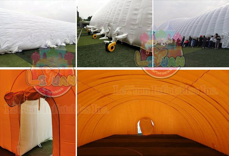 inflatable temporary warehouse