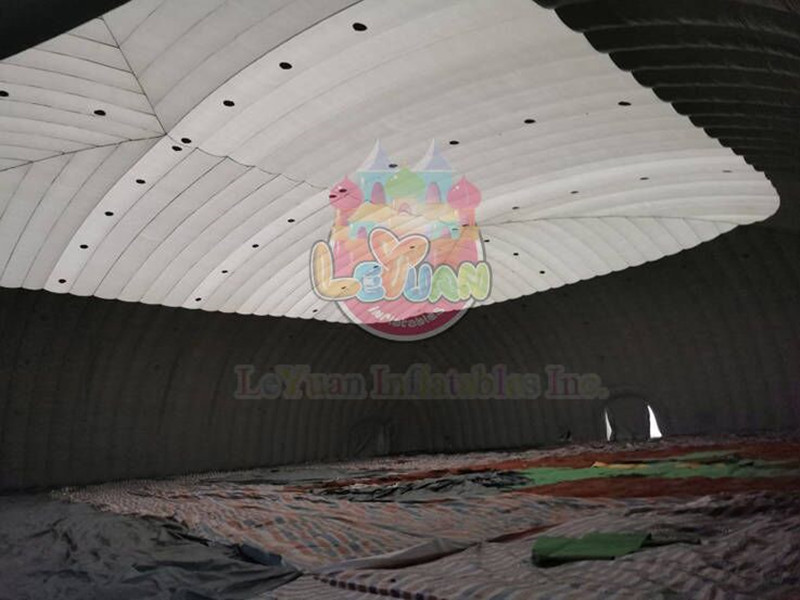 Inflatable sports dome