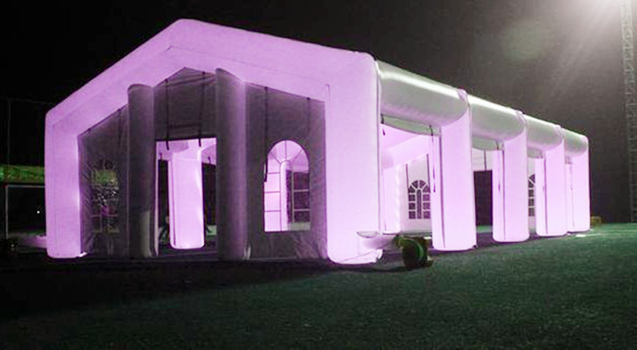 Led wedding tent