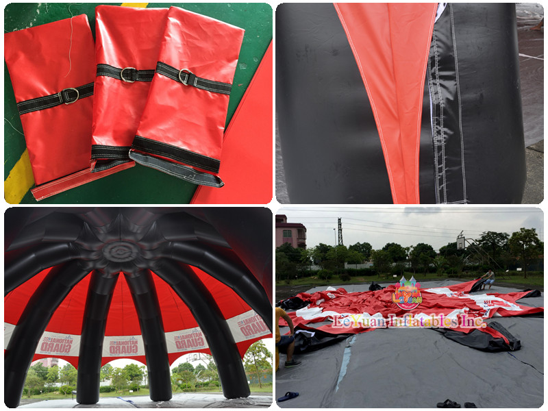inflatable spider tent