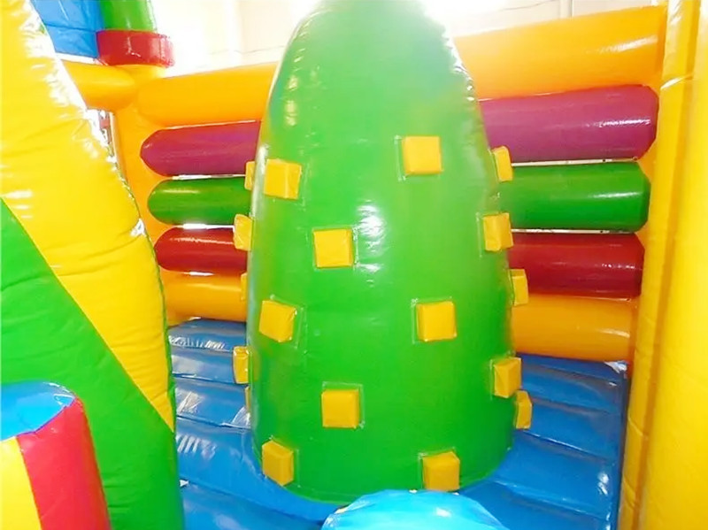 Bouncy castle with slide