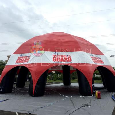 Outdoor Customized Airtight Inflatable Spider Tent for Advertising