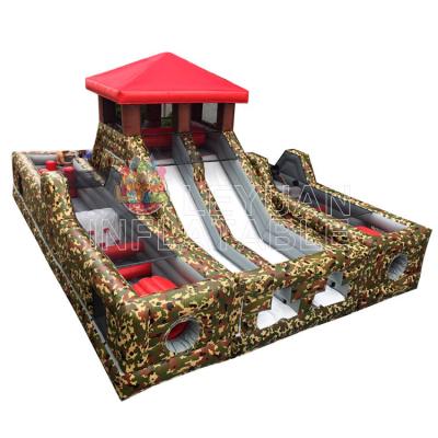 Inflatable Interactive Combo Slides