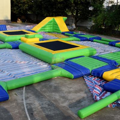 Large Outdoor Inflatable Wibit Water Park