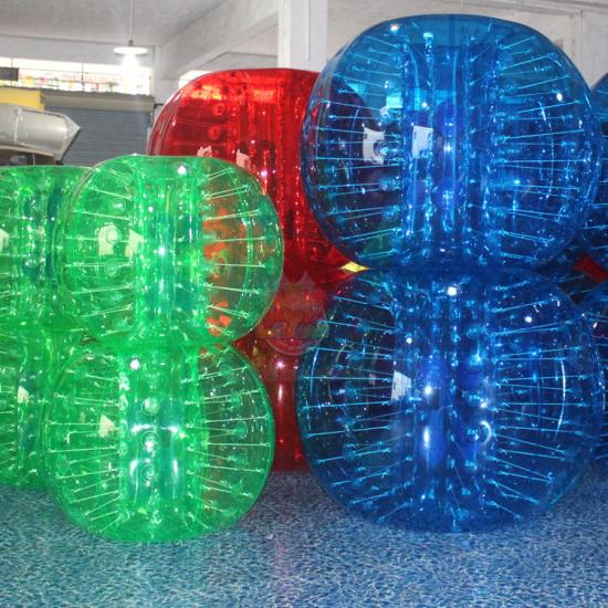 bubble soccer balls