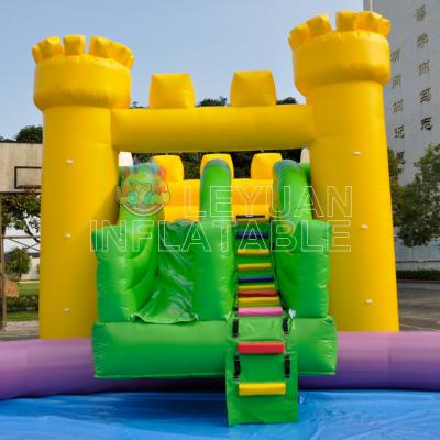 Large Kids Inflatable Castle Water Slide Park