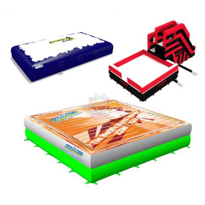 Large Commercial Square Inflatable Stunt Jump Air Bag