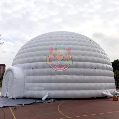 Vertical Walled 15m Inflatable Igloo Tent