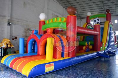 50' Sports Theme Interactive Obstacle Course Combo