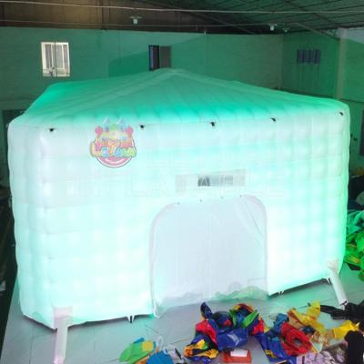 9mx9m Inflatable Led Cube Party Marquee