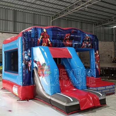 Commercial Avenger Inflatable Castle For Boys And Girls