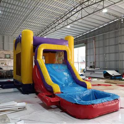 Best PVC Inflatable Bounce House Water Slide