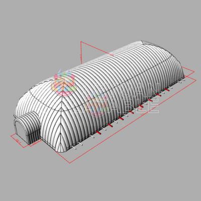 Customizable Huge Industraial Inflatable Hangar Sports Dome