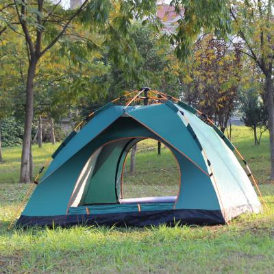 3-4 Person Double Layer Waterproof Camping Pop Up Tent Wholesale