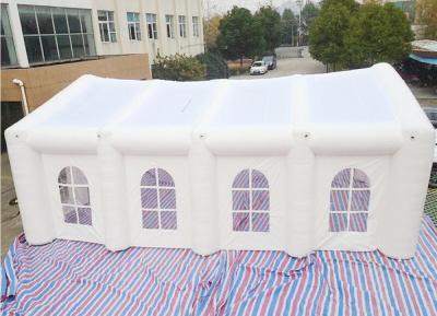 White Inflatable Wedding Party Tent With Blower