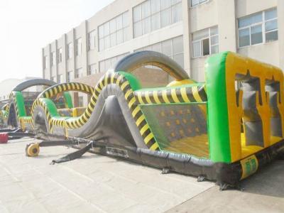97ft Toxic Rush Slide Obstacle Course