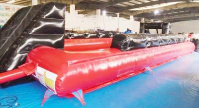 Inflatable Human Table Football Black Red