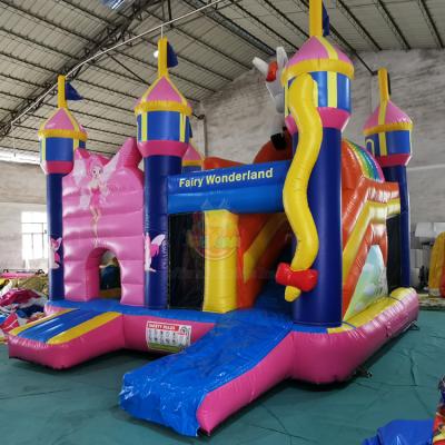 Fairy Wonderland Bounce House with Slide
