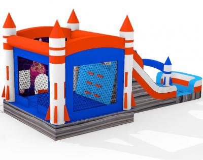 New Astronaut Bounce House Slide Combo For Kids