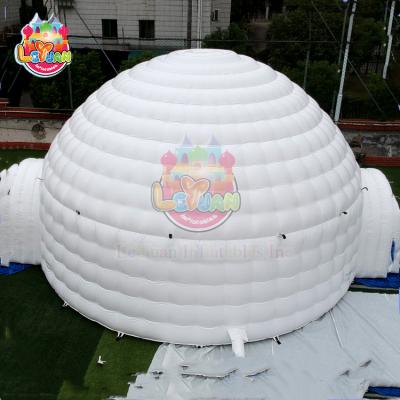 Fire-Resistant White Inflatable Air Domes 8M